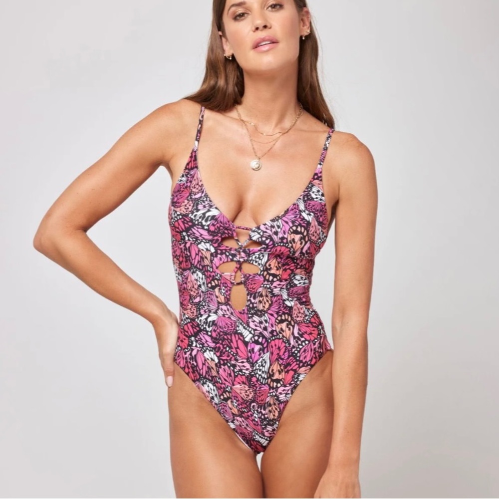 L*space Topanga One Piece Swimsuit NWT